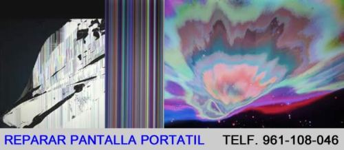 reparar pantalla portatil
